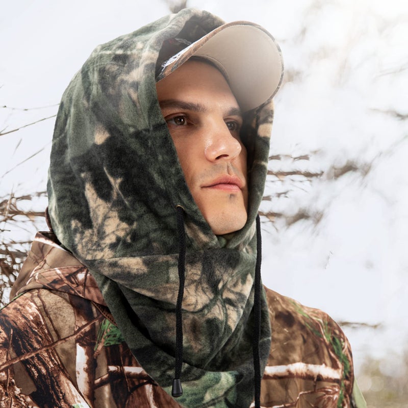 Your Choice Balaclava Ski Mask, Hunting Face Mask, Camo Balaclava Face Mask for Cold Weather, Hunting Gear Gifts for Men Women, Extra Long Design - Image 4